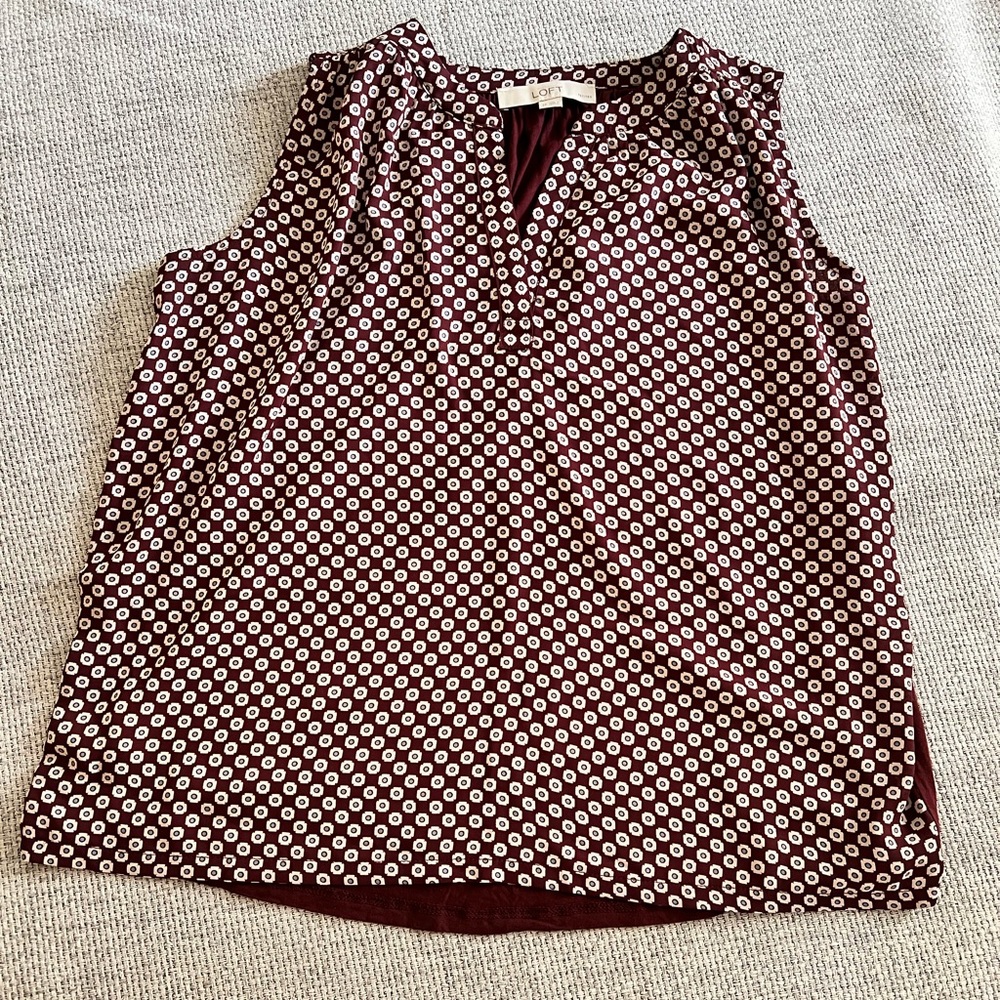 Ann Taylor LOFT Sleeveless Blouse